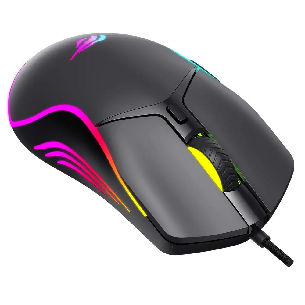 Mouse Havit Gamenote HV-MS1029 USB / RGB - Preto