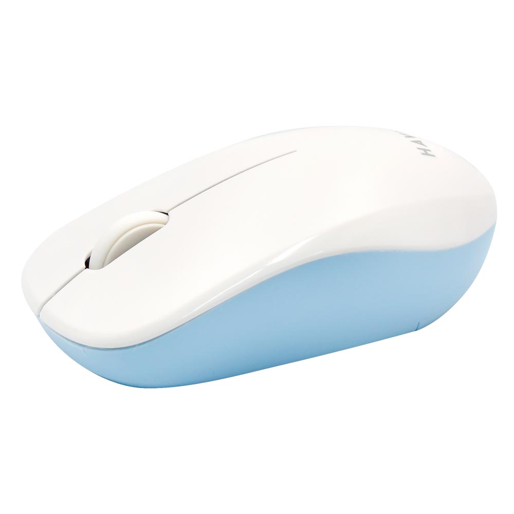 Mouse Havit HV-MS66GT Wireless - Branco / Azul