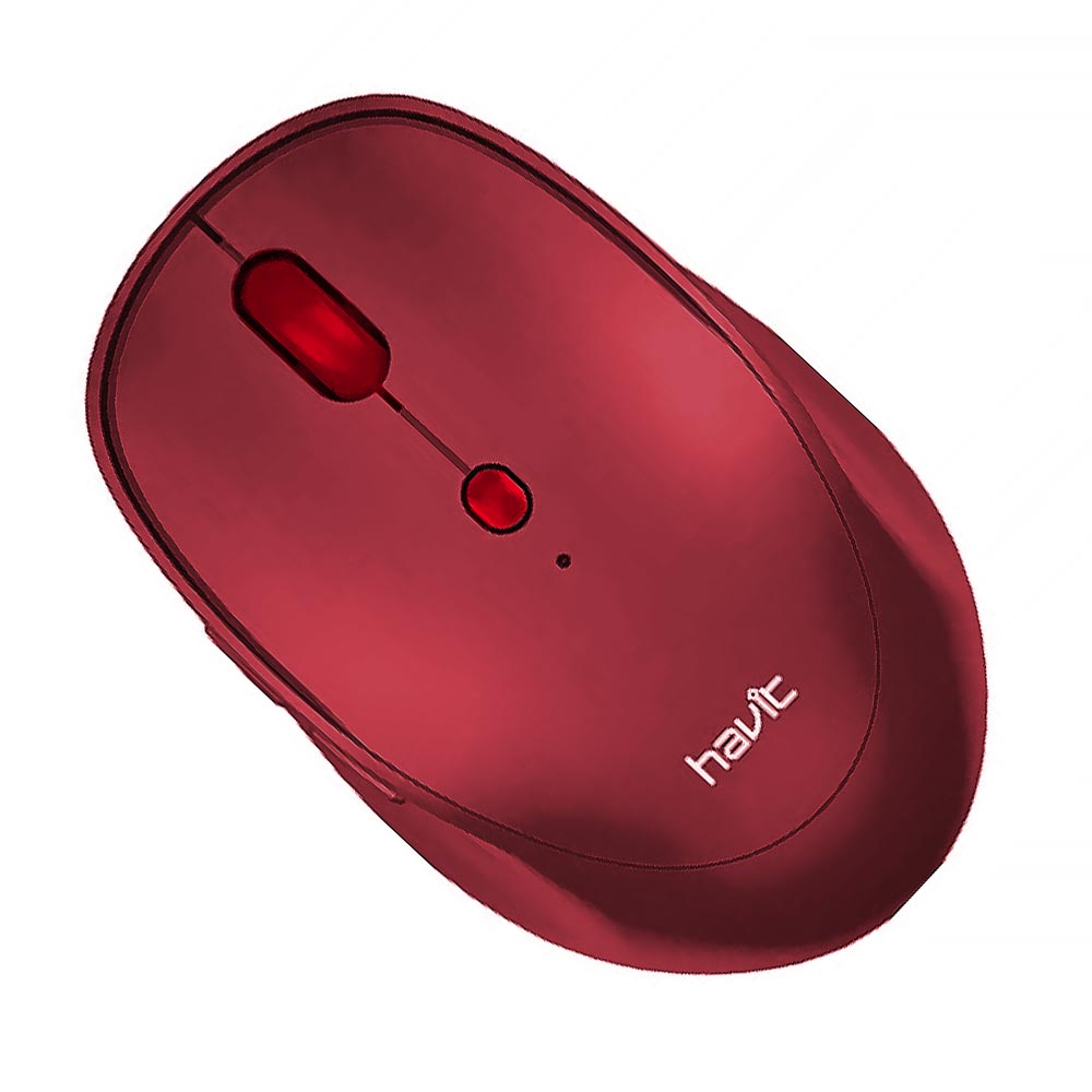 Mouse Havit HV-MS76GT Plus Wireless - Vermelho