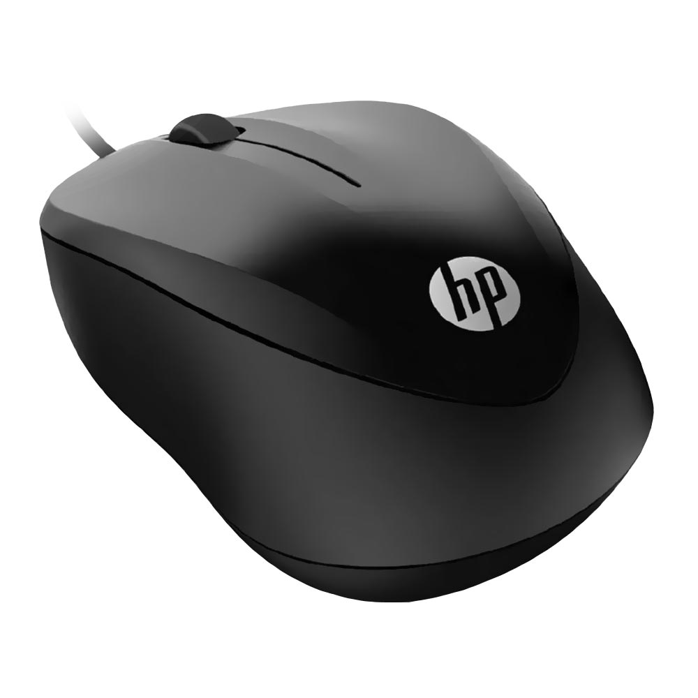 Mouse HP 1000 USB - Preto