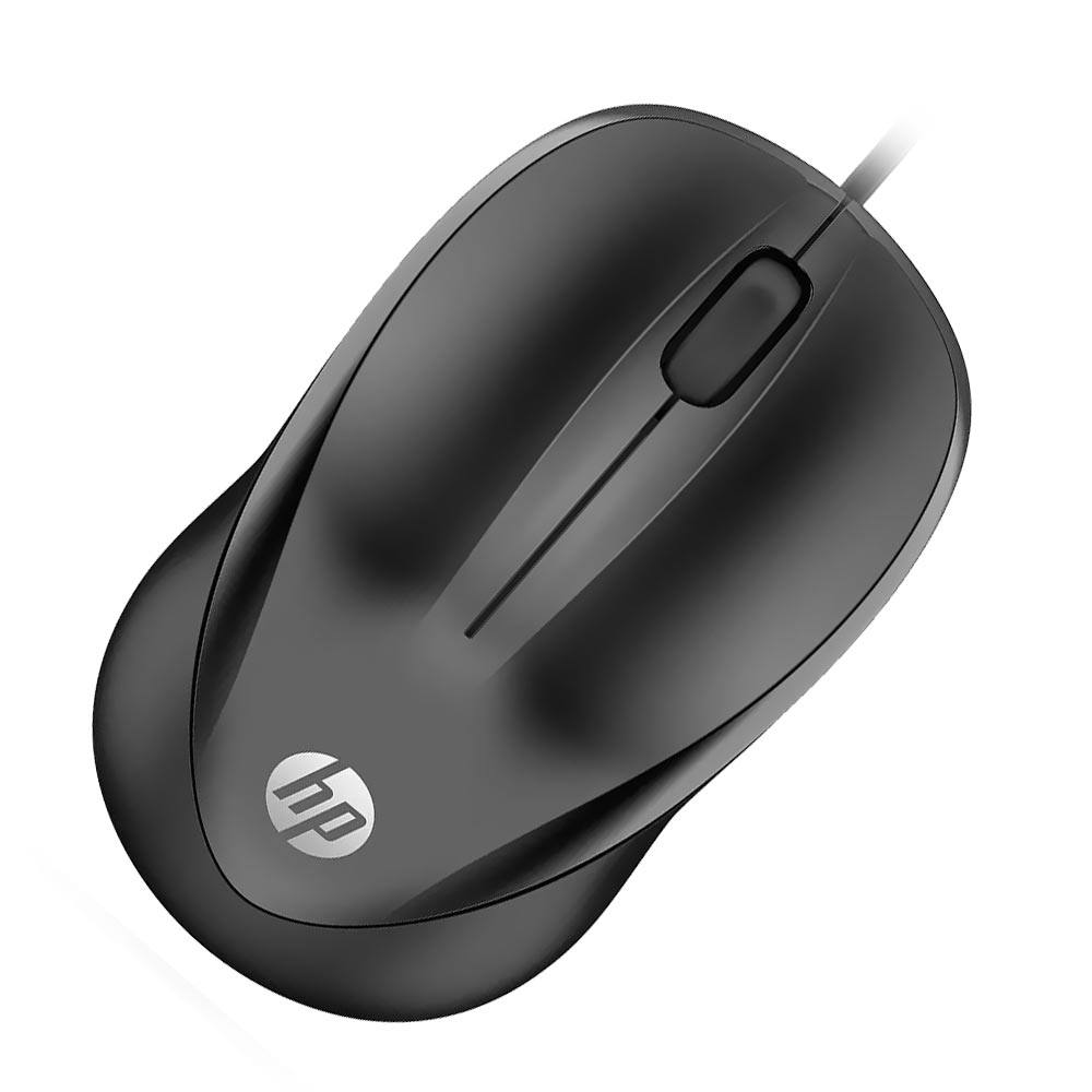 Mouse HP 1000 USB - Preto