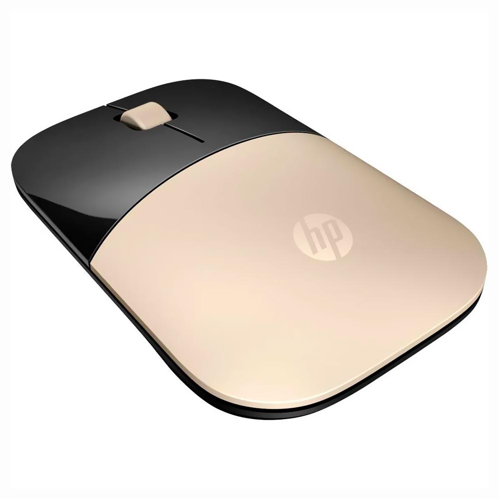 Mouse HP Z3700 Wireless - Preto / Dourado