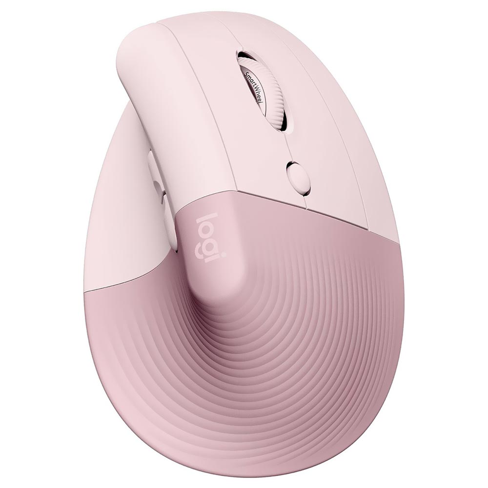 Mouse Logitech Lift Wireless - Rosa (910-006472)