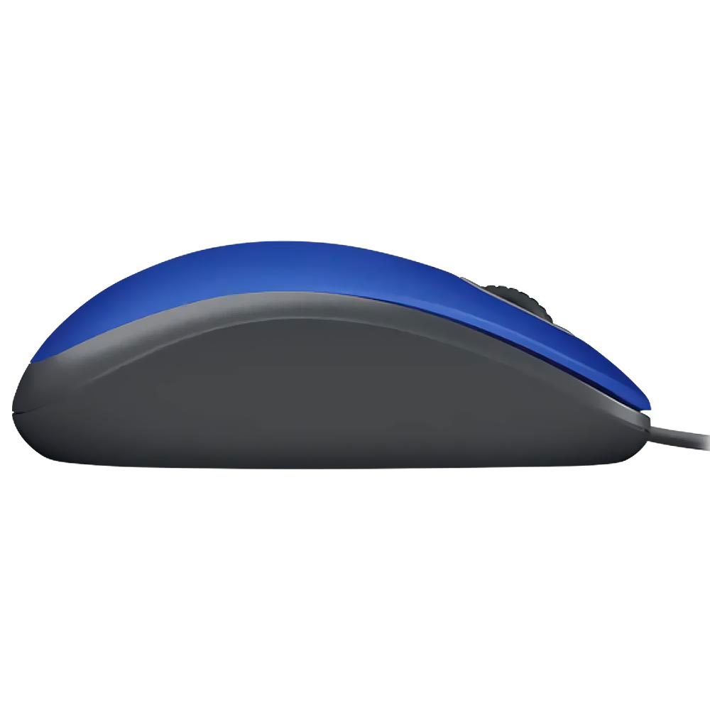 Mouse Logitech M110 Silent USB - Azul (910-006662)