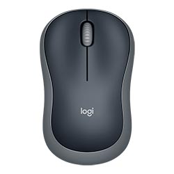 Mouse Logitech M185 Wireless - Cinza (910-002225)