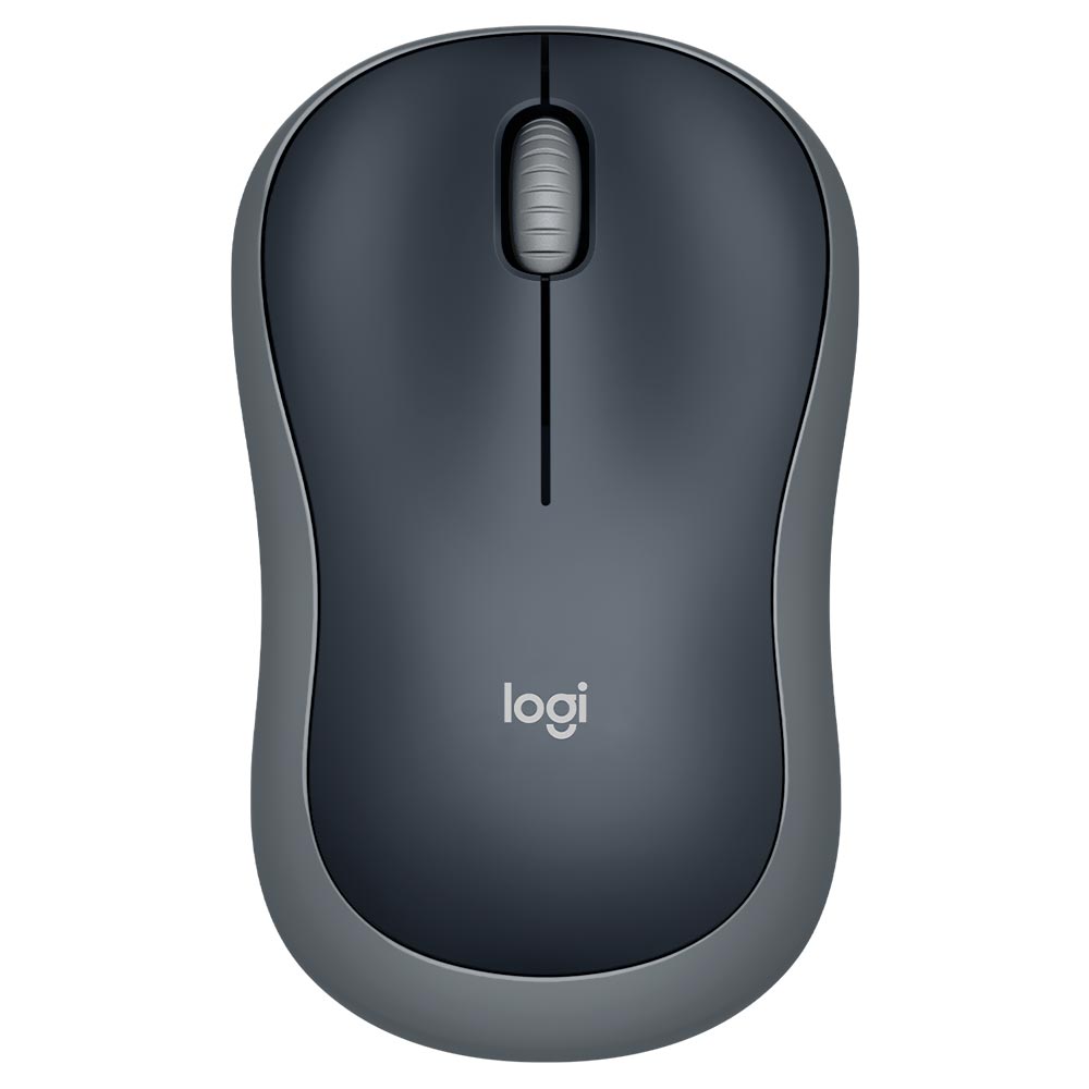 Mouse Logitech M185 Wireless - Cinza (910-002225)
