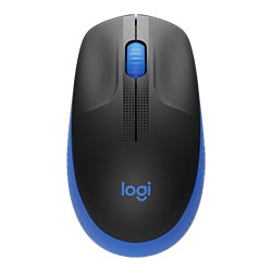 Mouse Logitech M190 Wireless - Azul (910-005903)