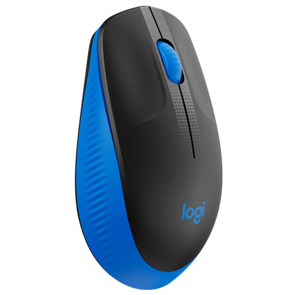 Mouse Logitech M190 Wireless - Azul (910-005903)
