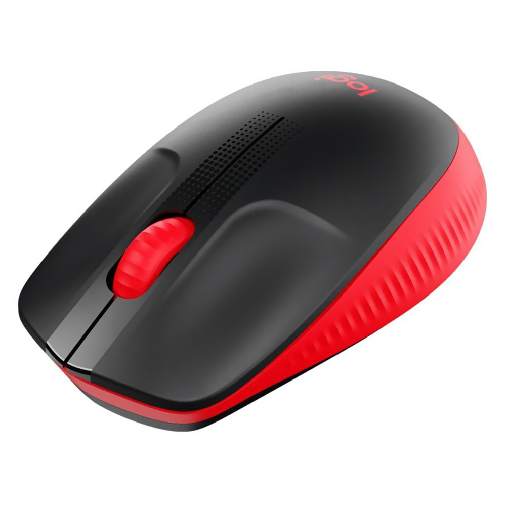 Mouse Logitech M190 Wireless - Vermelho (910-005904)