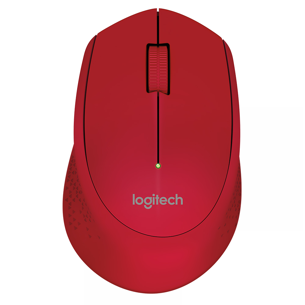 Mouse Logitech M280 Wireless - Vermelho (910-004286)