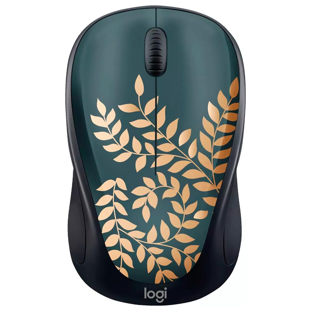 Mouse Logitech M317C Collection Wireless - Verde / Preto (910-006115)