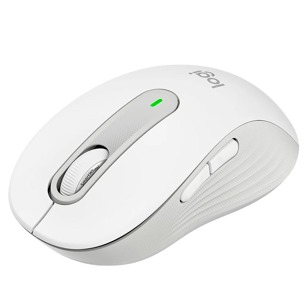 Mouse Logitech M650 Signature Wireless - Branco (910-006252)