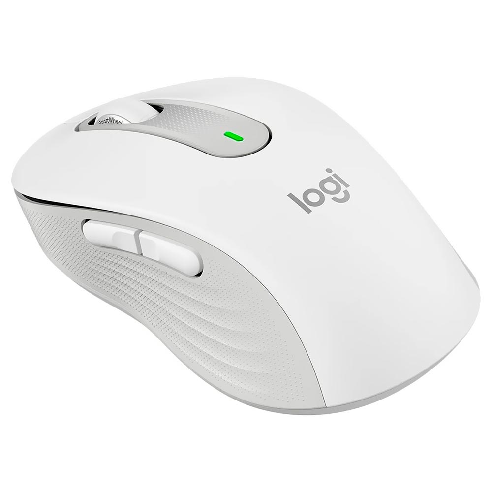 Mouse Logitech M650 Signature Wireless - Branco (910-006252)