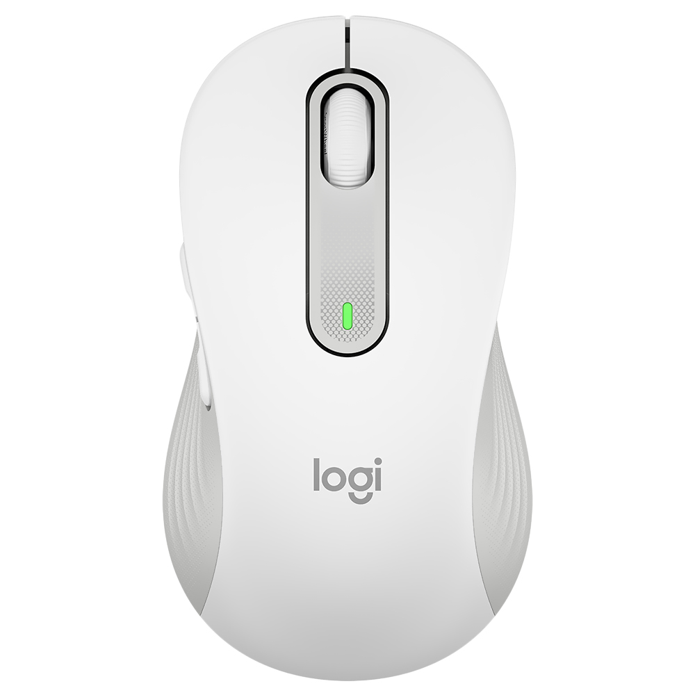 Mouse Logitech Signature M650 L Wireless - Branco (910-006233)