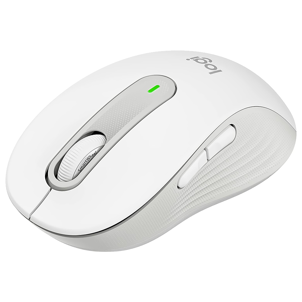 Mouse Logitech Signature M650 L Wireless - Branco (910-006233)