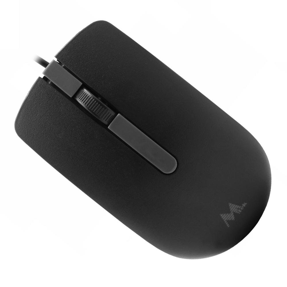 Mouse Mtek MS-307 USB - Preto / Cinza