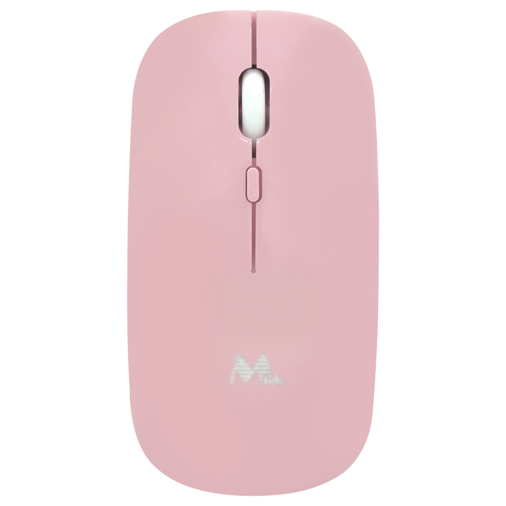 Mouse Mtek MW-4W350 Wireless - Rosa