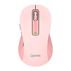 Mouse Quanta QTMOI40 Wireless - Rosa