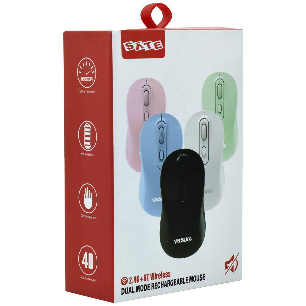 Mouse Satellite A-763G Wireless - Rosa