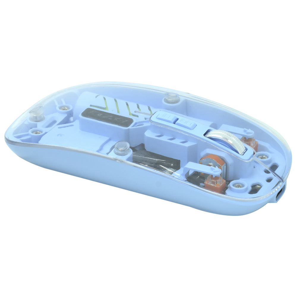 Mouse Satellite A-774G Wireless - Azul Transparente