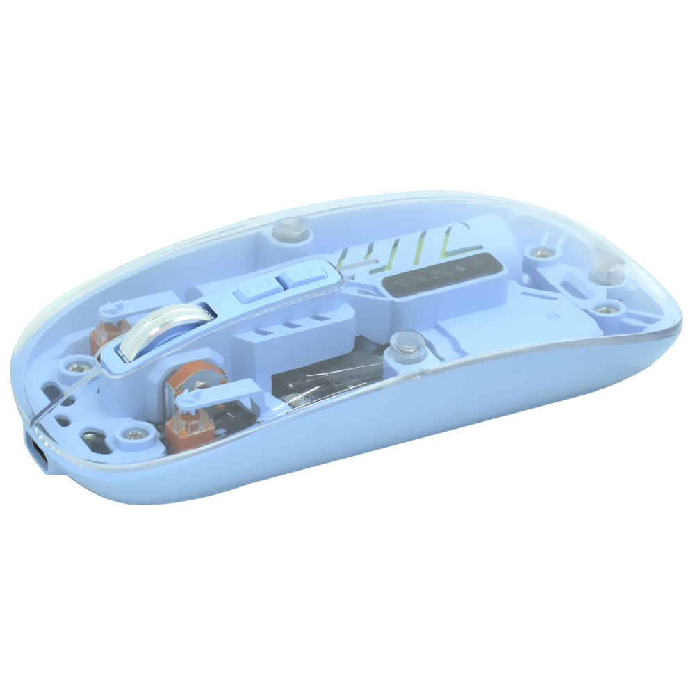 Mouse Satellite A-774G Wireless - Azul Transparente