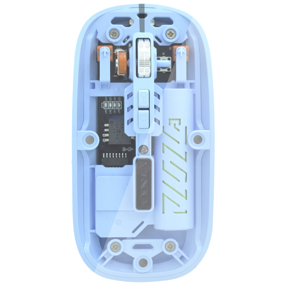 Mouse Satellite A-774G Wireless - Azul Transparente