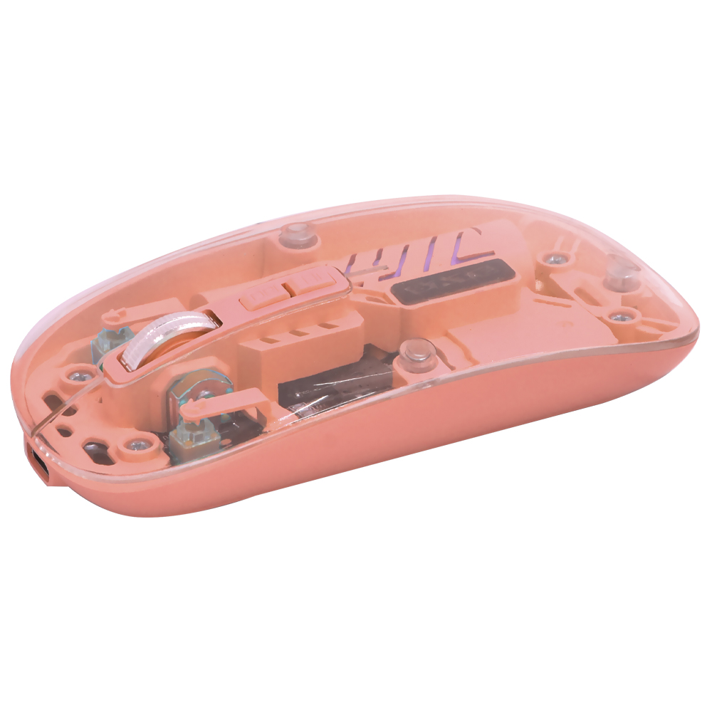 Mouse Satellite A-778G Wireless - Laranja Transparente
