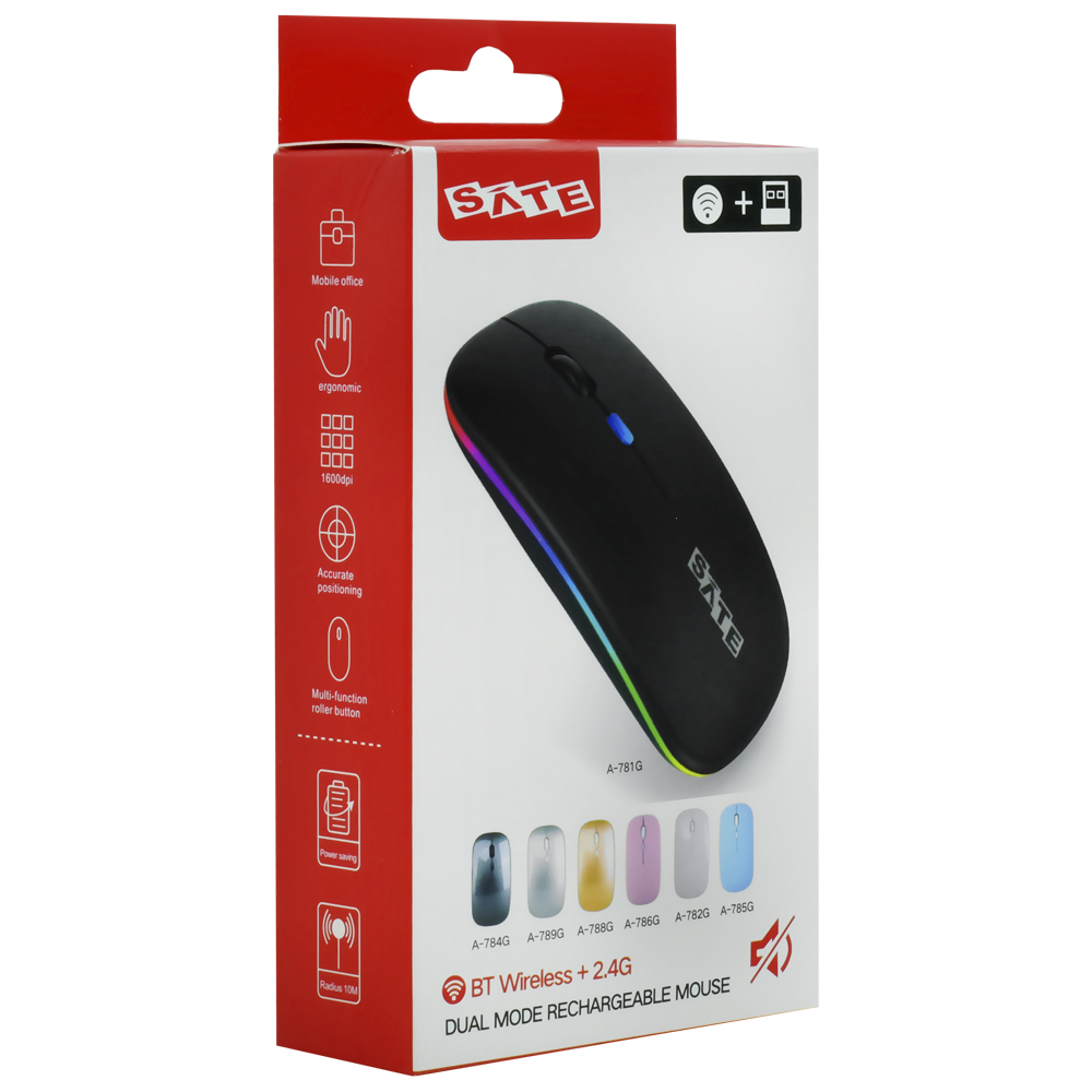 Mouse Satellite A-782G Wireless - Branco