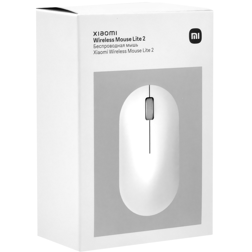 Mouse Xiaomi Mi Lite 2 Wireless - Branco (XMWXSB02YM)