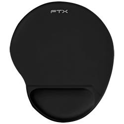 Mousepad FTX FTXMPG01 Com Apoio de Pulso / 310X270 3MM - Preto