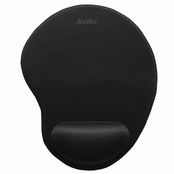 Mousepad Kolke KED-150 com Gel e Apoio 200x240MM - Preto