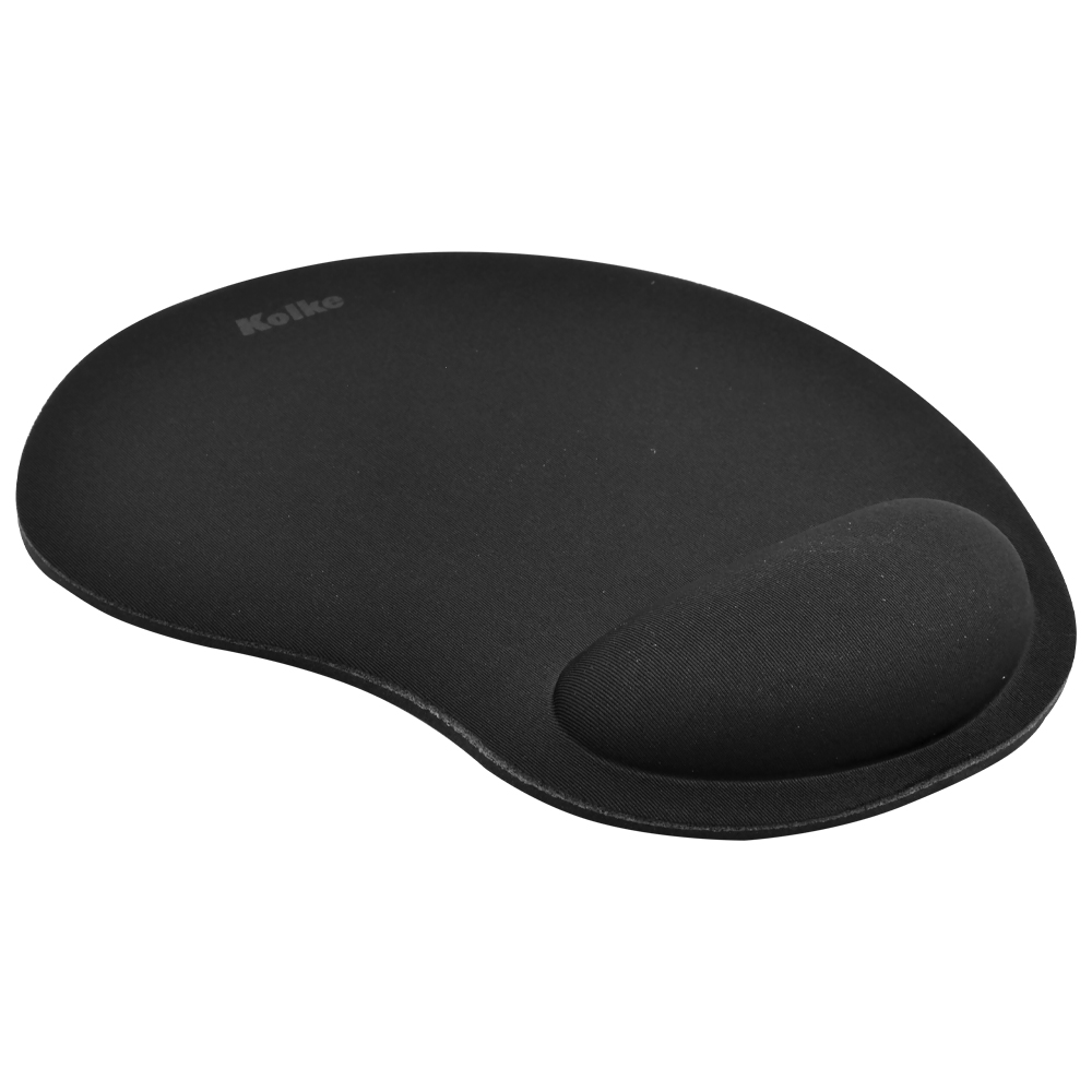 Mousepad Kolke KED-150 com Gel e Apoio 200x240MM - Preto