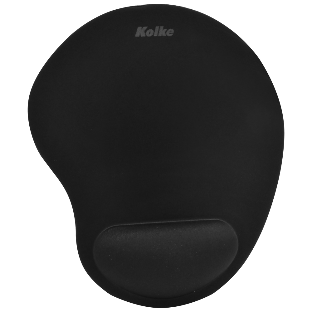 Mousepad Kolke KED-150 com Gel e Apoio 200x240MM - Preto