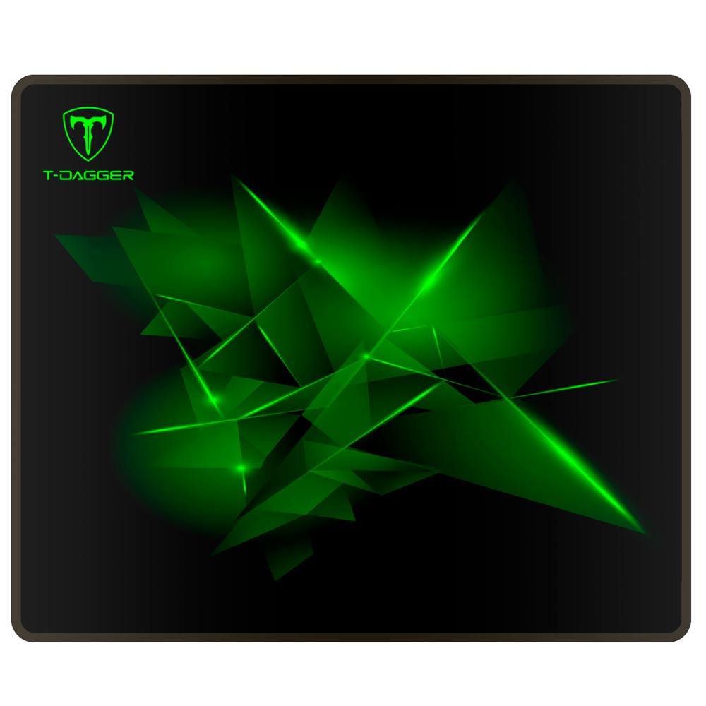 Mousepad T-Dagger T-TMP201 Geometry-M Gaming 360x300M - Preto / Verde