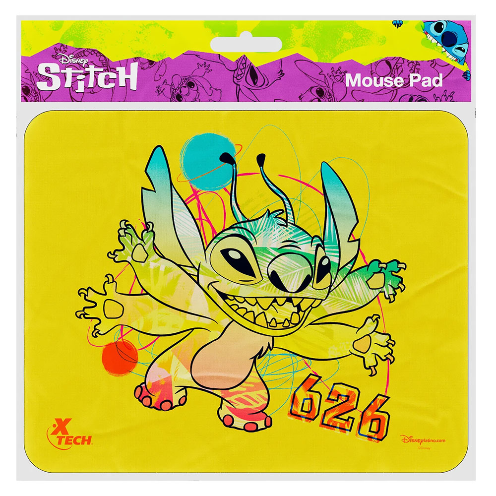 Mousepad Xtech XTA-D100ST-YL Disney Stitch 220X180MM