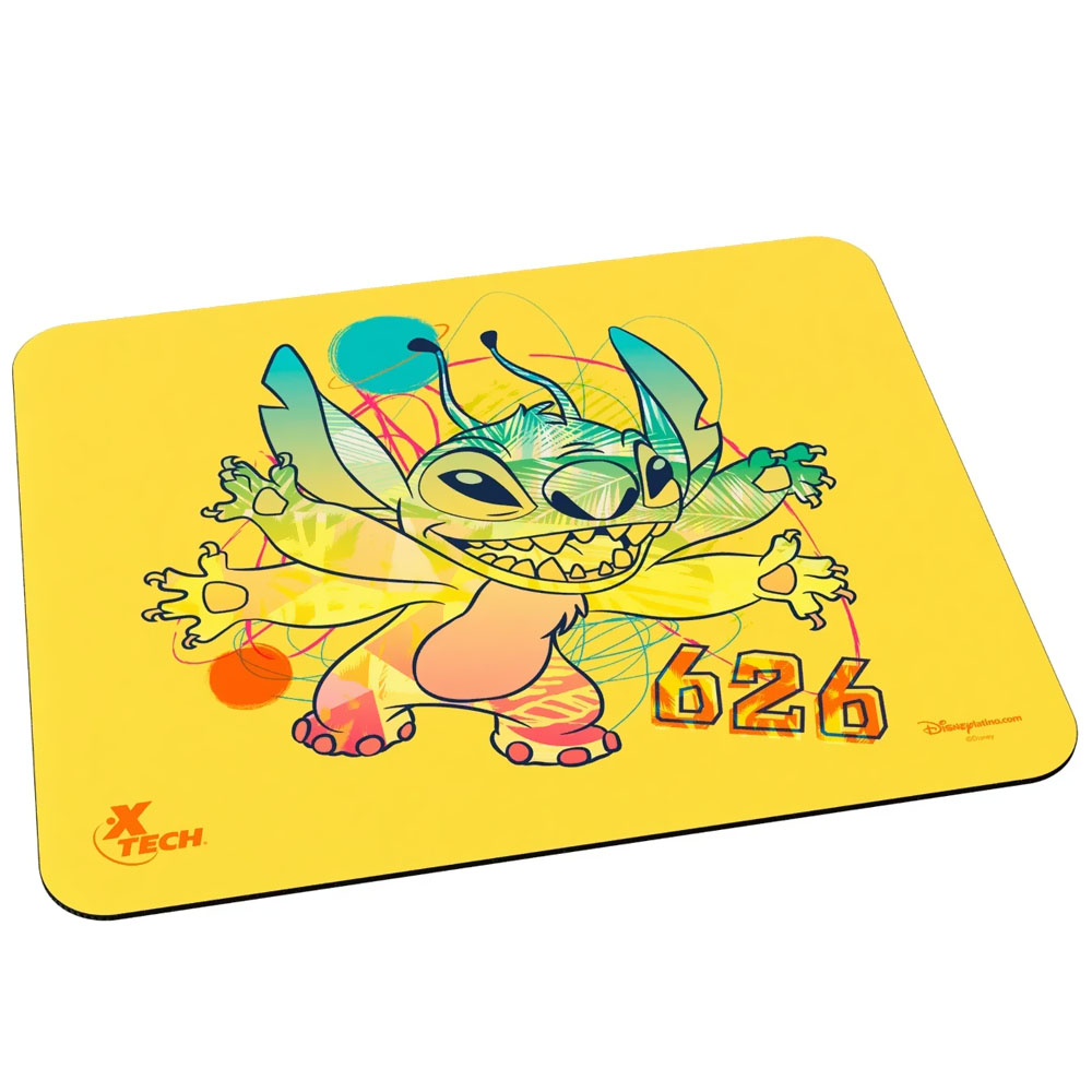Mousepad Xtech XTA-D100ST-YL Disney Stitch 220X180MM
