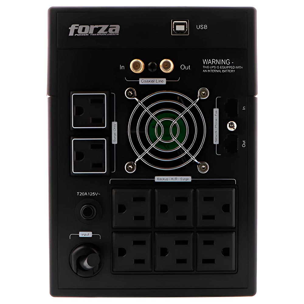 Nobreak Forza FX-1500LCD-U 1500VA / 840W - 220V