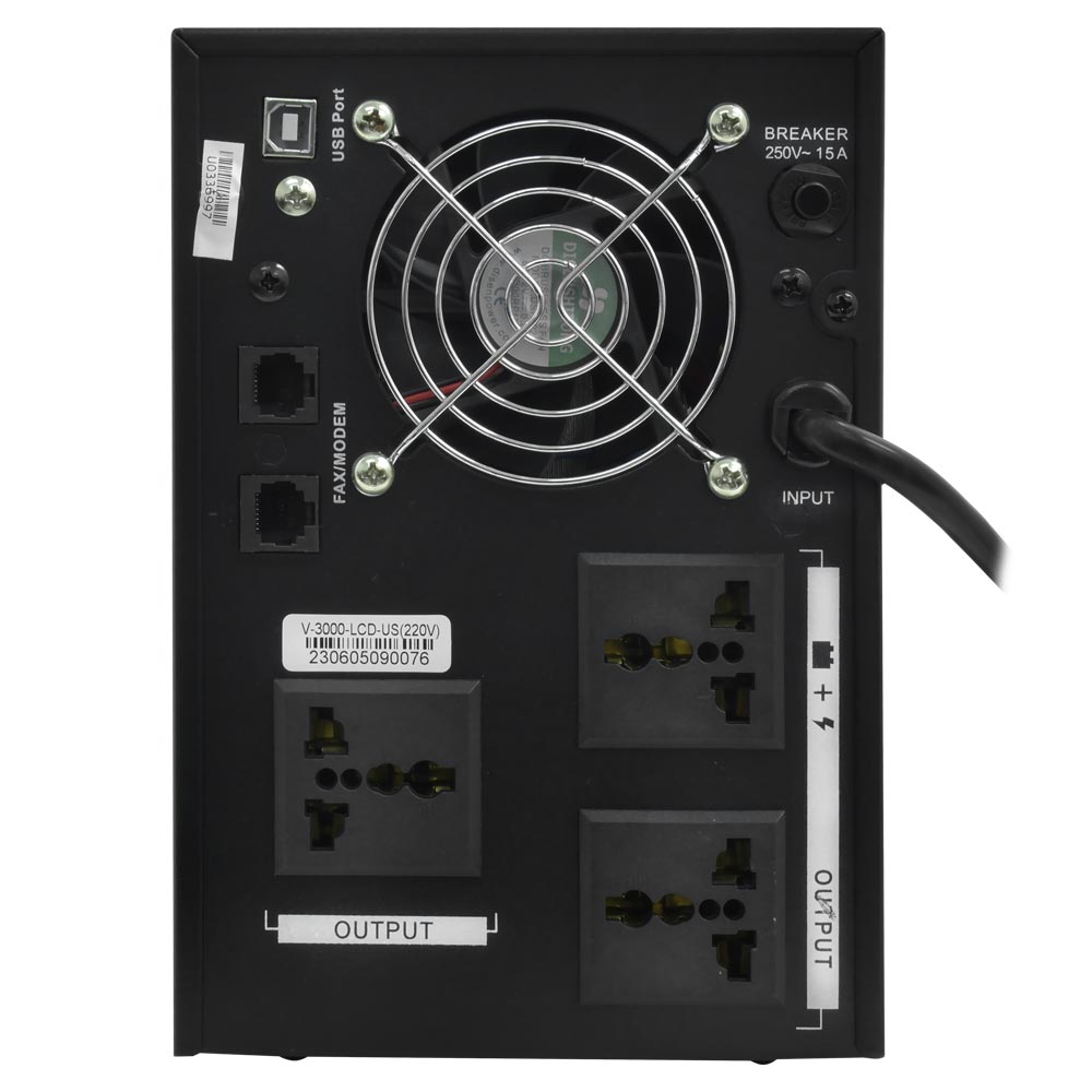 Nobreak SVC V-3000-LCD-US 3000VA / 1800W - 220V