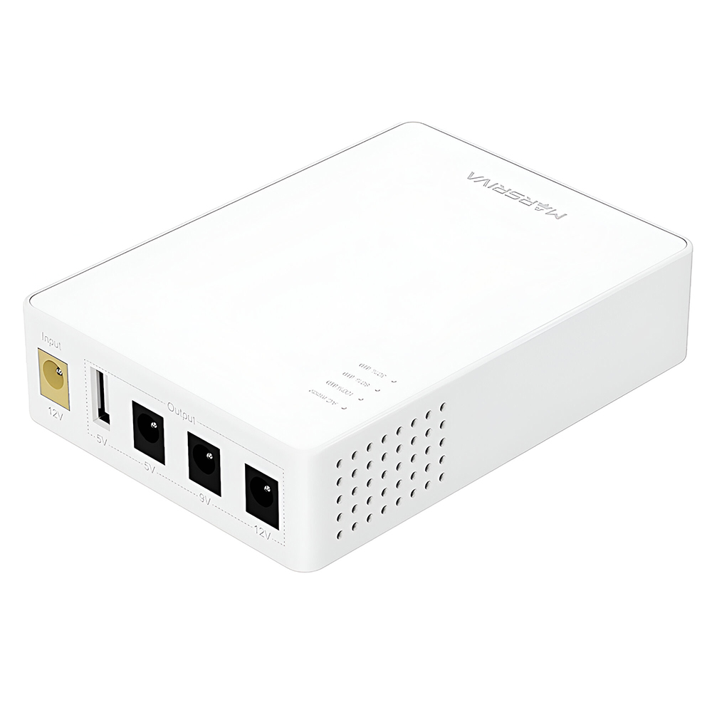 Nobreak UPS Marsriva KP3 Smart Mini DC 18W / Bivolt - Branco
