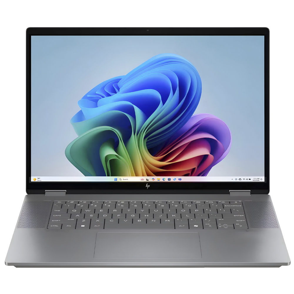 NB HP OMNIBOOK X FLIP 16-BE0003DX AMD RYZEN 5 220 3.2GHZ/8GB/512GB SSD/16.0" 2K IPS/TOUCH/W11/TABLET/INGLES CINZA B73U4UA#ABA