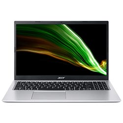 Notebook Acer A315-58-350L Intel Core i3 1115G4 Tela Full HD 15.6" / 8GB de RAM / 256GB SSD - Pure Prata (Inglês)