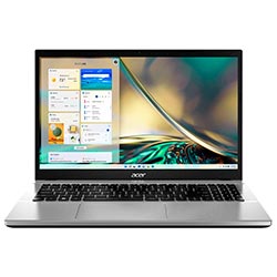 Notebook Acer A315-59-71NF Intel Core i7 1255U Tela Full HD 15.6" / 8GB de RAM / 512GB SSD - Pure Prata