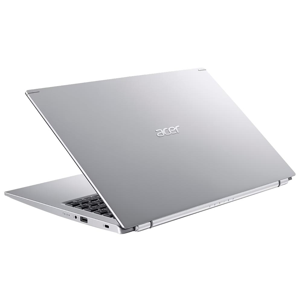 Notebook Acer A515-56-347N Intel Core i3 1115G4 Tela Full HD 15.6" / 8GB de RAM / 128GB SSD - Pure Prata (Inglês)