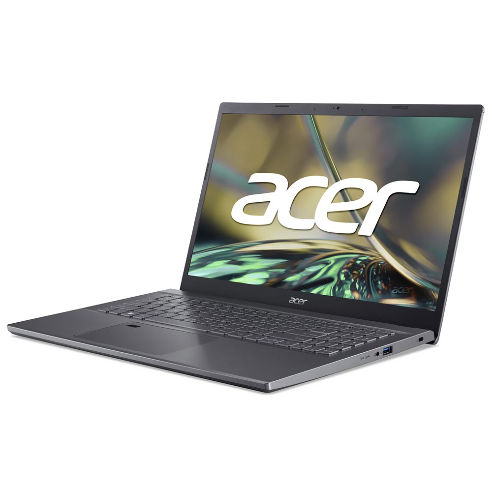 Notebook Acer A515-57G-58R7 Intel Core i5 1240P Tela Full HD 15.6" / 8GB de RAM / 512 SSD / GeForce RTX2050 4GB - Steel Cinza (Inglês)