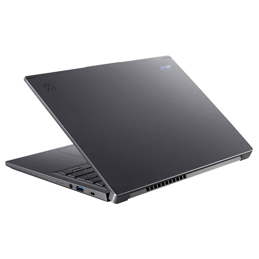 Notebook Acer Aspire 14 AI A14-52M-72FH Intel Core Ultra 7 256V Tela WUXGA 15.6" / 16GB de RAM / 1TB SSD - Steel Cinza (Inglês)