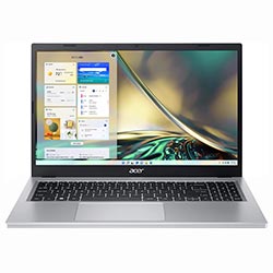 Notebook Acer Aspire 3 15 A315-510P-38LM Intel Core i3 N305 Tela Full HD 15.6" / 8GB de RAM / 512GB SSD - Pure Prata (Inglês)