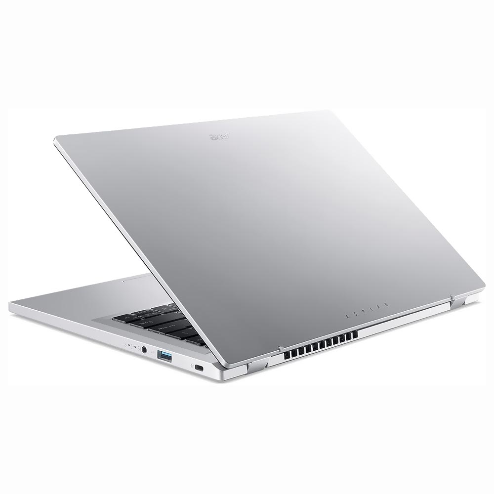 Notebook Acer Aspire 3 A314-23P-R3QA AMD Ryzen 5 7520U Tela Full HD 14.0" / 8GB de RAM / 512GB SSD - Pure Prata (Inglês)