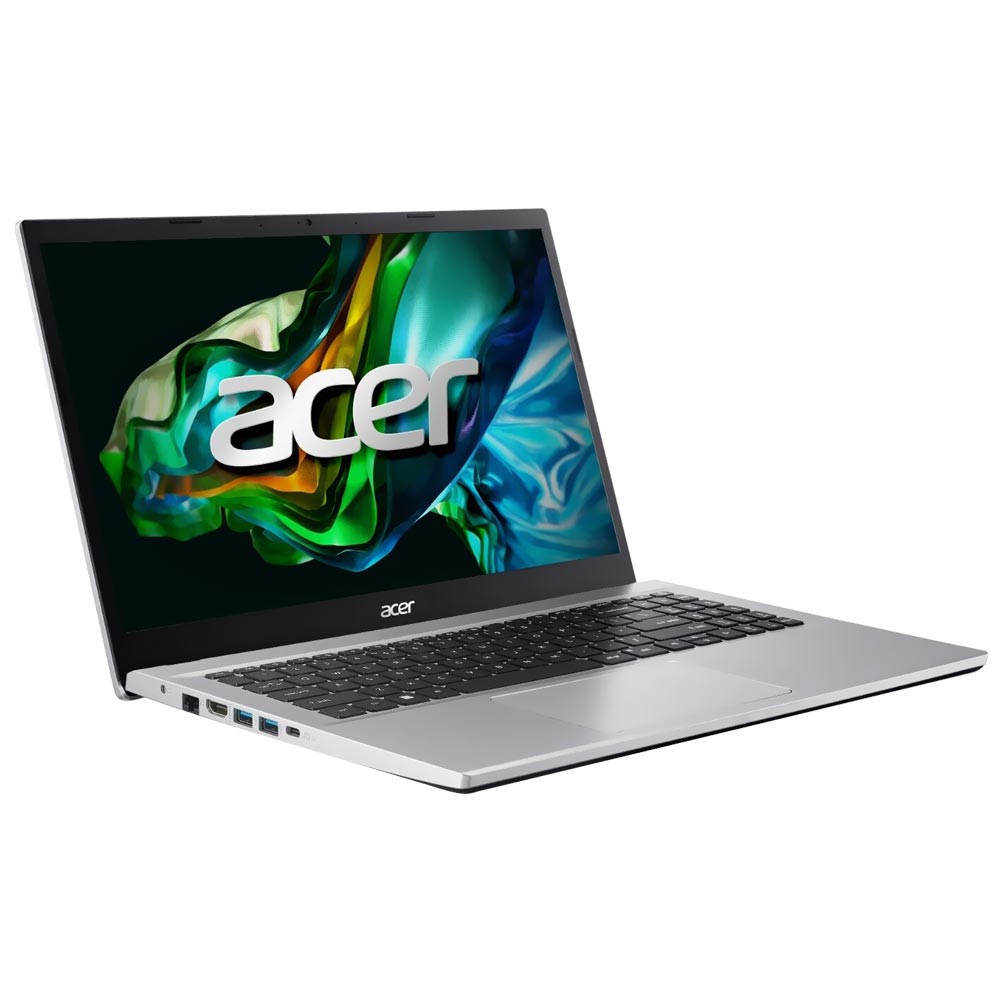 Notebook Acer Aspire 3 A315-44P-R7H6 AMD Ryzen 7 5700U Tela Full HD 15.6" / 16GB de RAM / 512GB SSD - Pure Prata (Inglês)