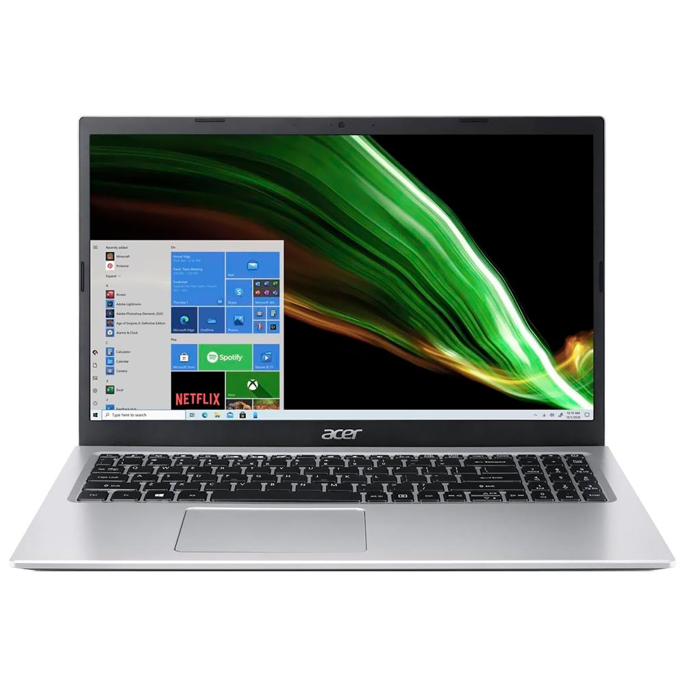 Notebook Acer Aspire 3 A315-58-730T Intel Core i7 1165G7 Tela Full HD 15.6" / 16GB de RAM / 512GB SSD - Pure Prata (Inglês)