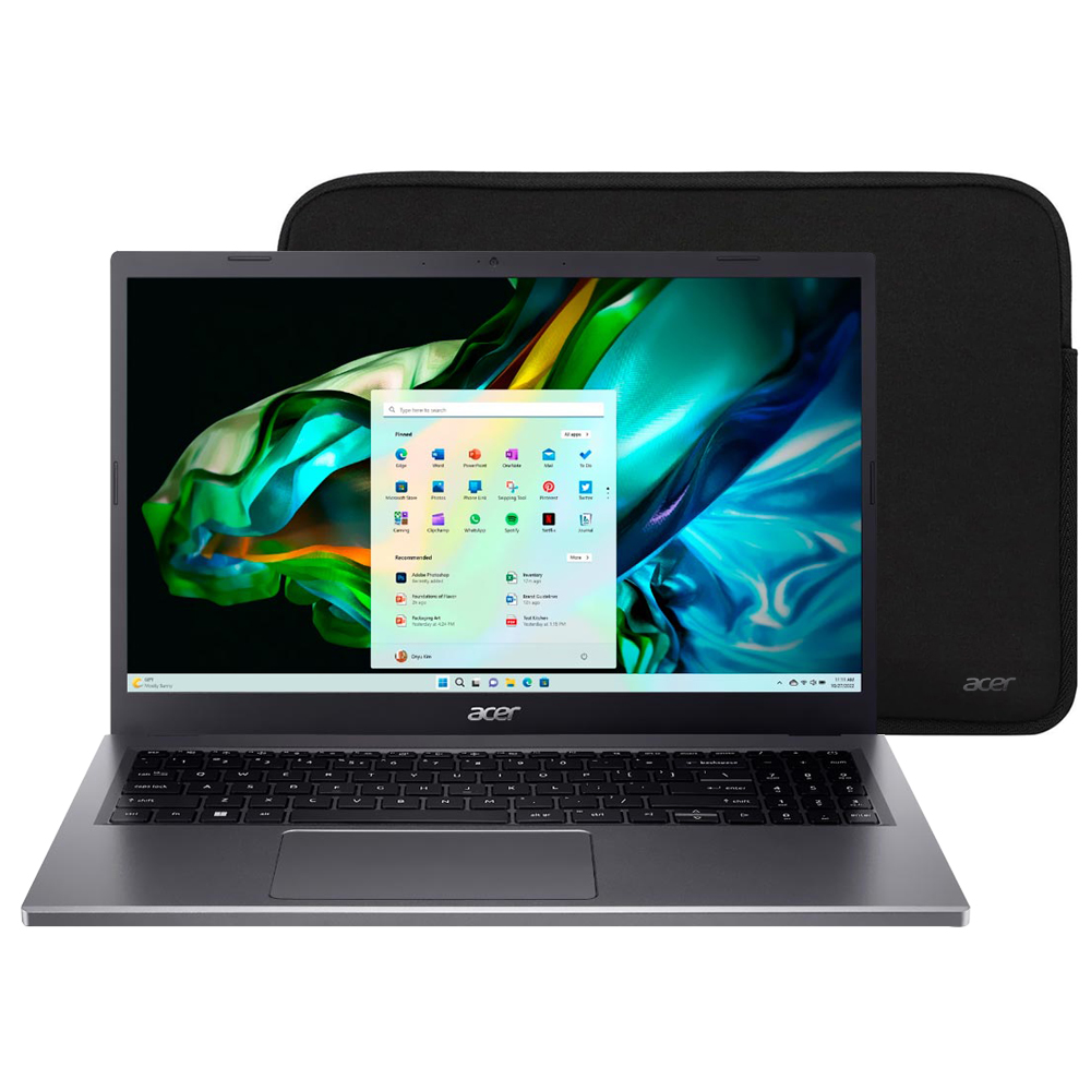 Notebook Acer Aspire 5 15 A515-58PT-59VW Intel Core i5 13420H Tela Touch 15.6" / 8GB de RAM / 512GB SSD - Steel Cinza (Inglês)